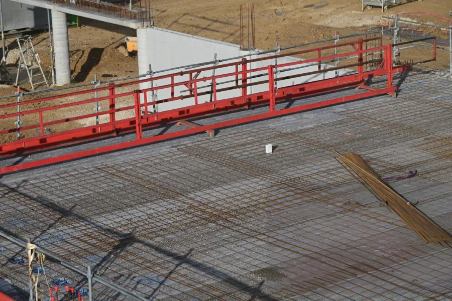 Pre Construction Pier Installation